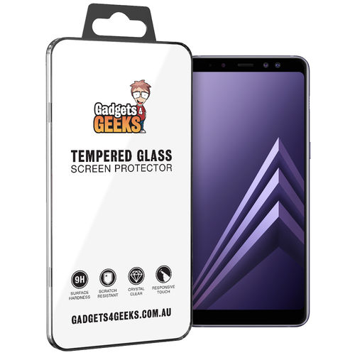9H Tempered Glass Screen Protector for Samsung Galaxy A8+ (2018)